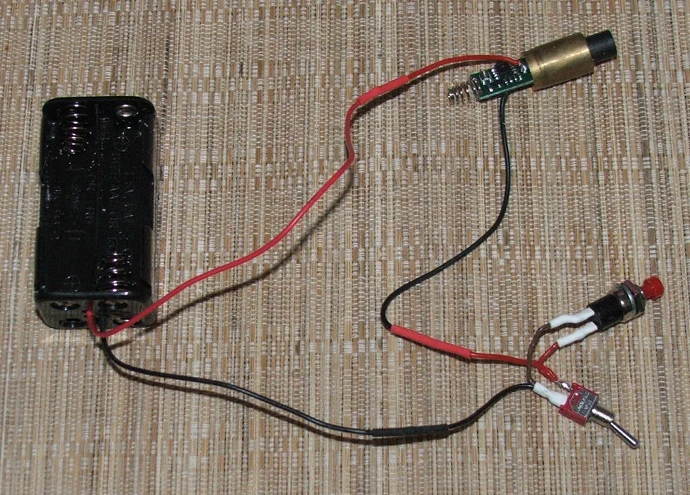 طرز ساخت لیزر سبز